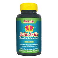 JointAstin with Glucosamine, BioAstin Hawaiian Astaxanthin & Boswella Extract – Powerful Joint Blend - 120 gelcaps – Vegan, Gluten-Free