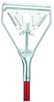 Libman Commercial 981 Steel Mop Handle, 65" Length, 6" Width, Red (Pack of 6)