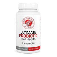 Silver Fern Ultimate Probiotic Supplement Vegicaps - Daily Metabolic Restoration, 100% Survivability, DNA Verified Multi-Strain Bacillus Probiotic Capsules (1 Bottle - 60 Capsules)
