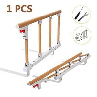 LLF Bed Rails for Elderly, Adults Grab Bar Bed Hand Rails Assist Rail Handle, Fold Down Medical Hospital Sides Rails Guard Home Care Handicap Safety Assistance Devices