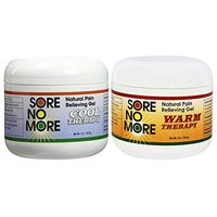 Sore No More Cool & Warm Therapy Natural Pain Relieving Gel, 4 Oz Each