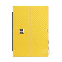 SopiGuard Yellow Carbon Fiber Precision Edge-to-Edge Coverage Vinyl Skin for Microsoft Surface Pro 4