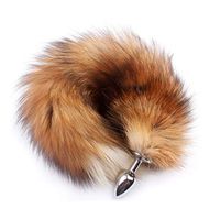 Eyessssty 1Pc Àmàl Plųg Tail Stainless Steel Massaḡers for Muscles Handheld Deep Tissue Plųg Cat Tail Àmàl Plųg Tail Cosplay