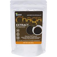 Sayan Siberian Wild Fresh Chaga Mushroom Extract Powder 2oz / 56g Organic Antioxidant Tea Energy Booster, Immune System Support, Promote Digestion, Focus Clarity Supplement. Use for Instant Coffee Mix (Packaging may vary)