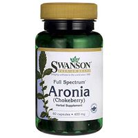 Swanson Full Spectrum Aronia (Chokeberry) 400 Milligrams 60 Capsules