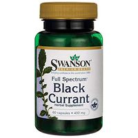 Swanson Full Spectrum Black Currant 400 Milligrams 60 Capsules
