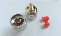 2pcs N plug male to SMA female jack RF Coax connector copper high quality ships from USA