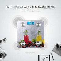 Bluetooth Body Fat Scale Home Made Raspberry Lemon Lemonades Served Smart Wireless Scale with LCD Display Measuring Body Weight Bmi and Health Digital Scale