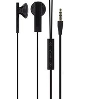 Headset 3.5mm Hands-free Earphones Mic Dual Earbuds Headphones Stereo Wired [Black] for US Cellular LG V20 - US Cellular LG X Power - US Cellular Motorola Google Nexus 6