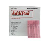 Addipak Sterile Saline Solution, 5 ML 100/BX
