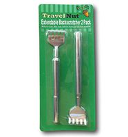 Best 2 Pack Metal Extending Back Scratcher Manual Back Massager Useful Gadgets Practical Great 2020 Mother's Day Gifts for Mom Gift Idea Under 15 Dollars Mother in Law Women Her Grandma Men Him Dad