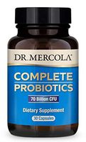 Dr. Mercola, Complete Probiotics (70 Billion CFU) 30 Servings (30 Capsules), Helps Support Digestive Health, Non GMO, Soy Free, Gluten Free