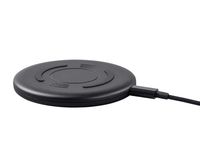 Monoprice Wireless Charger 1A Black Slim Wireless Charger Compatible Samsung Galaxy iPhone X, iPhone 8/Plus and More(Ac Adapter Not Included)