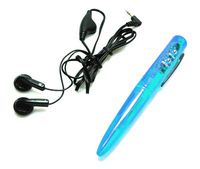 Quasar FM Radio Pen with Stereo Earbuds
