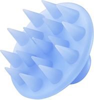 Shampoo Scalp Massage - Silicom Brush (blue) by Shimomura