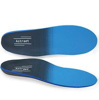 Astraet Plantar Fasciitis Feet Insoles Arch Supports Orthotics Inserts for Men Women Relieve Flat Feet, High Low Arch 13-13.5 Sky Blue