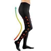 Compression Pantyhose 20-30 mmHg Support Gradient Pressure Varicose Veins Nursing Stocking Leggings Closed Toe Firm Pantyhose for Leg Relief Pain Swelling Fatigue Edema (XL)