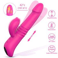 Heating Handheld Massager USB Rechargeable Silicone Material for Neck Back Shoulder, Sports Recovery
