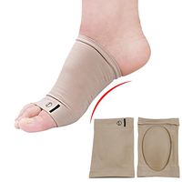 Taykoo Arch Support Brace -Relieves-Plantar Fasciitis Strap for High Arches & Flat Feet (Pair)