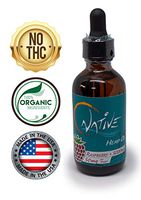 Natural Native Hemp Tincture Oil (Raspberry, 3000 mg) Therapeutic Grade for Anxiety Relief, Chronic Pain, Sleep, Nausea, Arthritis, Joint Pain - USDA Organic Hemp, Gluten-Free, Non-GMO