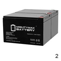 Mighty Max Battery 12V 12AH SLA Battery for ALEKO AR900 Sliding Gate Opener - 2 Pack Brand Product