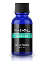 NATRÄL Stress Relief Blend, 100% Pure and Natural Essential Oil, Large 1 Ounce Bottle