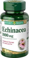 Nature's Bounty Echinacea 1000 mg, 100 Capsules (packaging may vary)