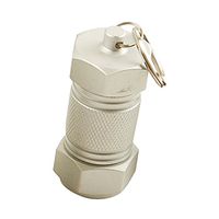 Mini Portable Seal Waterproof Pill Box Case Holder Container Capsule Tablet Keychain Key Fob