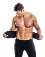 Agon® Waist Trimmer & Trainer Back Support Belt for Men & Women. More Fully Adjustable Than Other Waist Slimming Sauna Belts. Provides Best Support for Lower Back & Lumbar. Results Guaranteed (S/M)