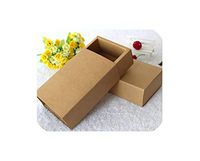 10Pcs Kraft Paper Packaging Cardboard Box Brown Small Packaging Gift Box Large Paper Drawer Boxes Gift Jewelry Soap Candy Boxes,Kraft Paper,Out 10.3X5.4X3.7Cm