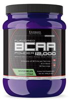 Ultimate Nutrition Flavored BCAA Powder - Caffeine Free with 3g Leucine 1.5g Valine 1.5g Isoleucine - Post Workout Amino Acid Supplement, Watermelon, 30 Servings