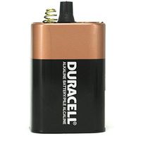Duracell MN908 Coppertop Alkaline Lantern 908 Battery, 6-Volt, 1-Battery