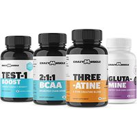 Advanced Bulking Stack (4 Product Bundle) by Crazy Muscle: Sky Rocket Your Muscle Building