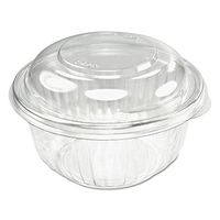 Dart C24BCD PresentaBowls Bowl/Lid Combo-Paks, 24 oz, Clear (Case of 126)