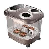 GQHZXCV Foot Spa/Bath Massagers with Heater Temperature Control Bubble Vibration, Automatic Feet Basin Electric Heating Machine Home Use