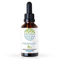 Horehound A60 Alcohol Herbal Extract Tincture, Organic Horehound (Marrubium vulgare) Dried Herb (2 fl oz)