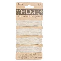 Paracord Planet DIY Gift Tag Supplies – Crafting Supplies for Gift Tags and Personalization – Multiple Tag and Tying Cord Options (Hemp Set - Naturals)