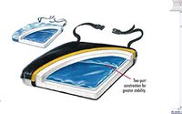 Skillcare 75124300 Seat Cushion Thin-line 16 X 18 X 1-1/2 Inch Gel 751171 Box Of 1