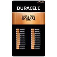 Duracell Batteries, Alkaline, AAA 32 Batteries