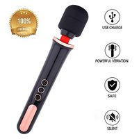 10 Speed Powerful Wand Massager Vibration Magic Handheld Cordless Neck Shoulder Back Body Massage Sports Recovery Muscle Aches