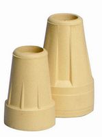 Carex Extra Large Crutch Tips, 7/8", Tan (Pack of 3)