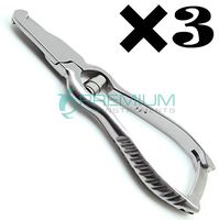 Set of 3 Claw Nipper Paw Scissors Pliers Nail Nipper 14cm Superior Instruments