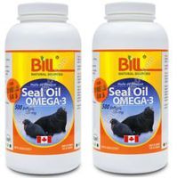 2 Bottles x Bill Beauty Seal Omgea-3 Oil, 500mg, 500softgels (2)