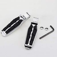 Frames & Fittings Motorcycle Front Rear FootRests FootPegs Foot Rests for Honda Shadow 1100 Sabre/ 600 VLX/Deluxe/VT 1300 Sabre/Stateline/Fury