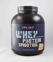 Celzius Nutrition Whey Protein - Perfect Smoothie Blend of Whey Protein Concentrate, Isolate, Casein Protein & Egg Protein - 5lb Tub - Strawberry Flavored - Smoothie Blend