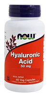 Now Foods Hyaluronic Acid 50 mg + MSM (60 veggie caps)