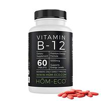B-12 5000 mcg by HomEco, Methylcobalamin, Methyl, Vitamin
