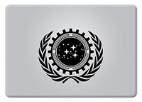 Star Trek Flag of The United Federation of Planets MacBook Decal Vinyl Sticker Apple Mac Air Pro Retina Laptop Sticker
