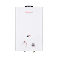 thermomate ZERO16 4.23 GPM Propane Tankeless Gas Water Heater for Outdoor, Low Pressure Startup, White
