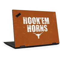 Skinit Decal Laptop Skin for Thinkpad X1 Yoga (3rd Gen 2018) - Officially Licensed University of Texas at Austin Texas Longhorns Hook Em Design
